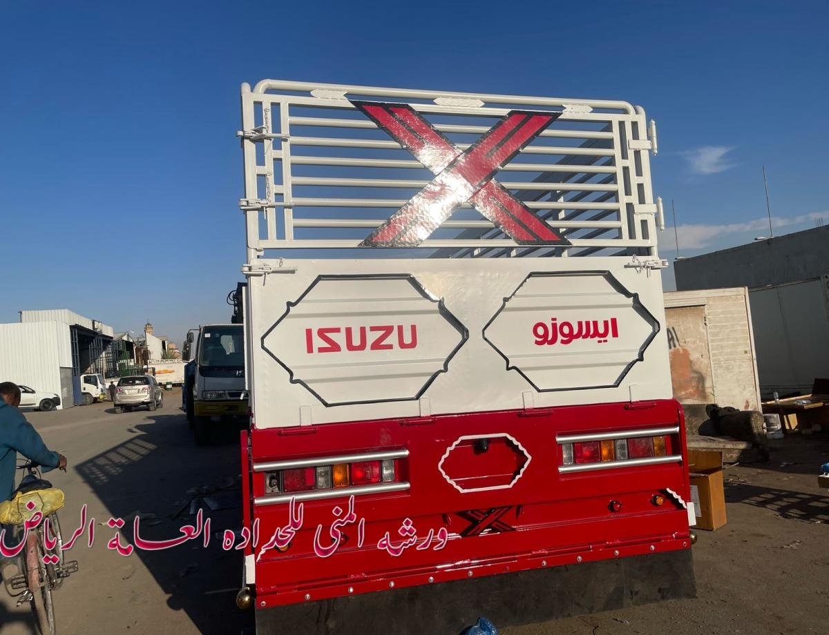 ورشة المنى للحداده العامه صناديق شبك صناديق ابل صناديق مقلقه سطحات جميع أنوع الدينات